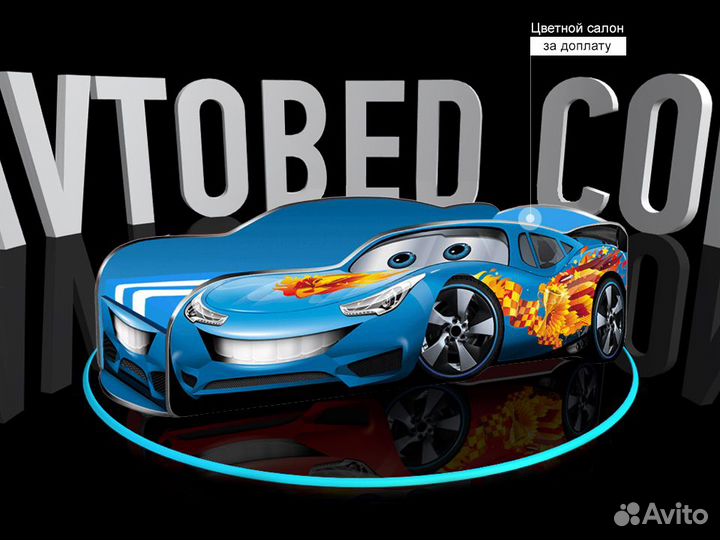 Кровать машина детская кровать для мальчика с борт