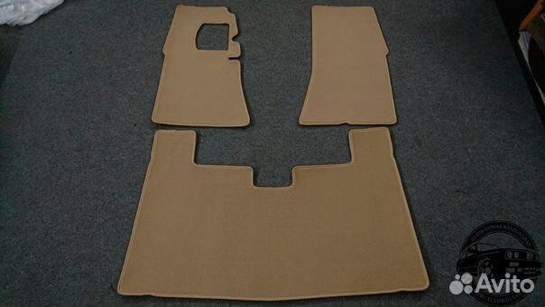 Автоковрики для Москвич 407, бежевые