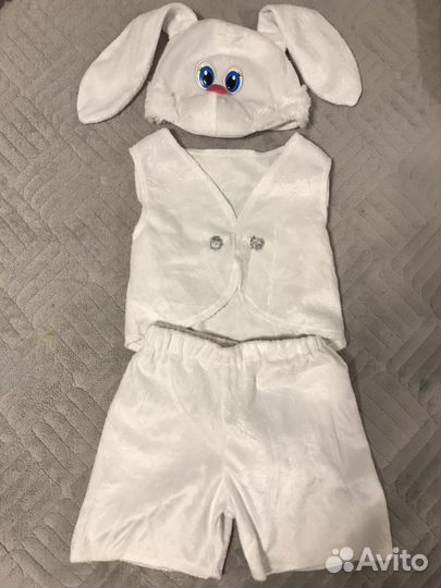 Новогодний костюм зайка