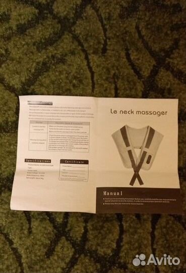 Портативный вибромассажер RT-8016A