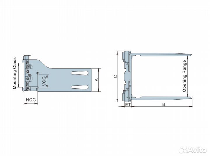 Захват для рулонов RJ22ST-B2