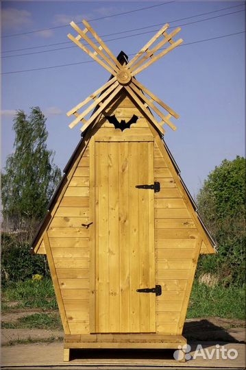 Дачный туалет деревянный З747