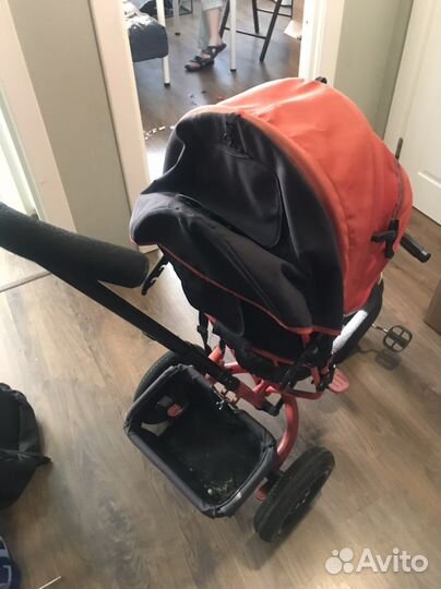 Детский велосипед коляска бу