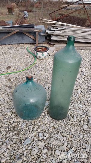 Бутыль стеклянная 20,25,50 литров