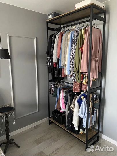 Вешалка напольная в стиле лофт