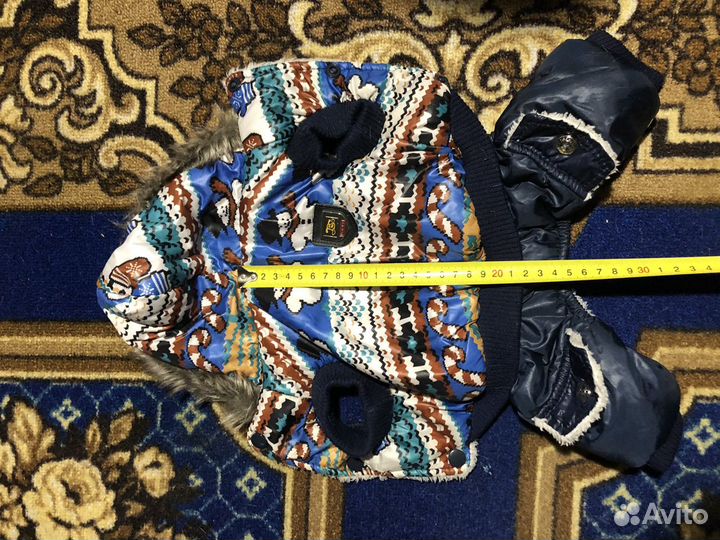 Зимние комбинезоны на небольших собак