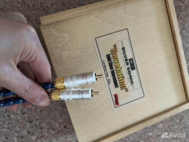 Межблочный кабель DH Labs RCA Silver Revelation 1m