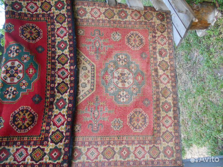 Ковер шерстяной СССР 2 на 1,5