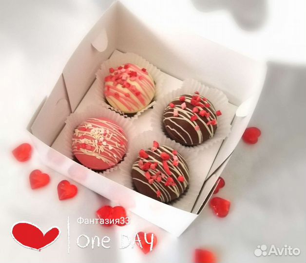 Шоколадные бомбочки с маршмеллоу