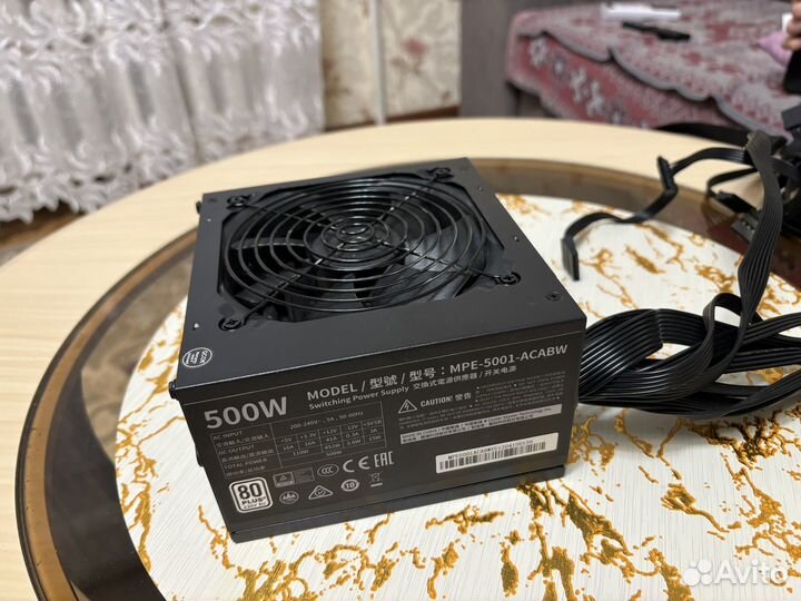 Блок питания CoolerMaster MWE 500 white - V2 500W