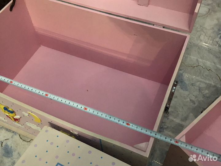 Сундук для игрушек из трех шт