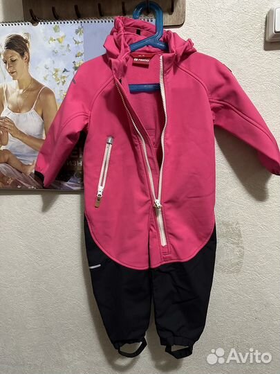 Комбинезон демисезонный для девочки 86