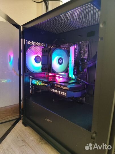 Игровой компьютер rtx4060 с монитором 165hz