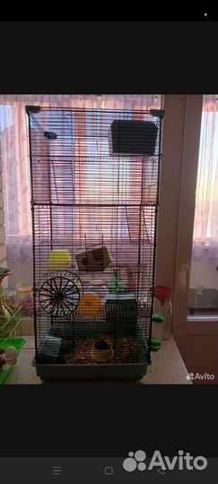 Продам клетку для хомяков