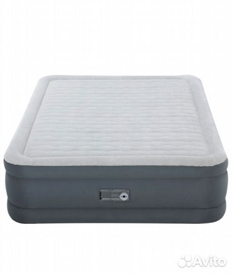 Надувная кровать с насосом 203х152х46 см, 69075