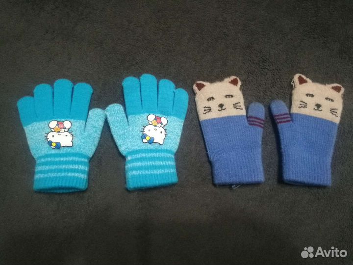 Перчатки детские для девочек