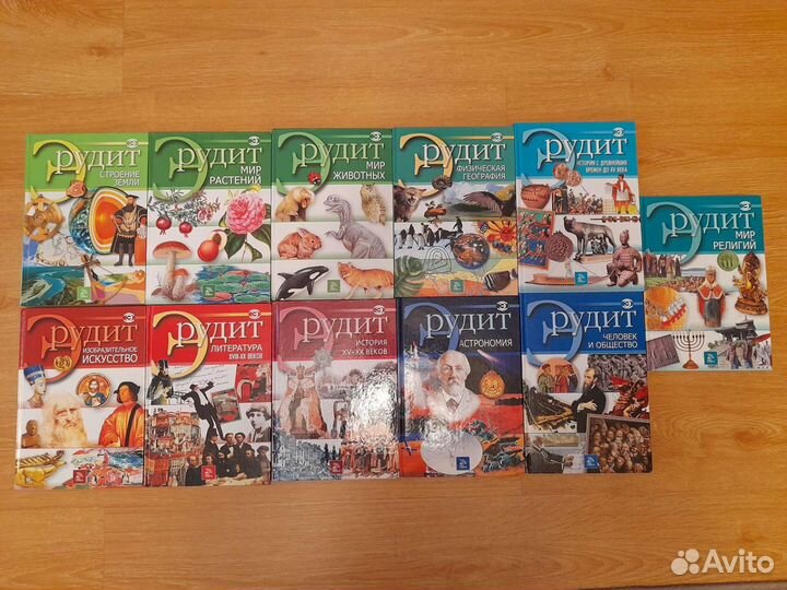 Книги 11шт эрудит