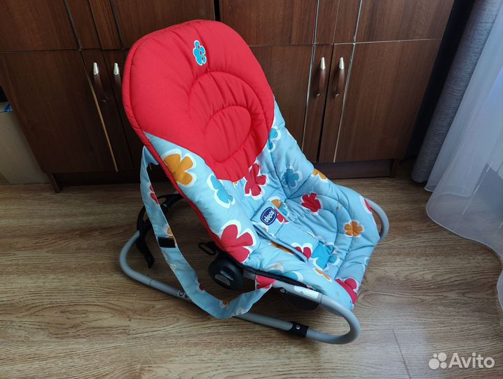 Шезлонг детский люлька стульчик Chicco