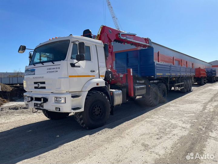 КамАЗ 43118 с КМУ, 2023