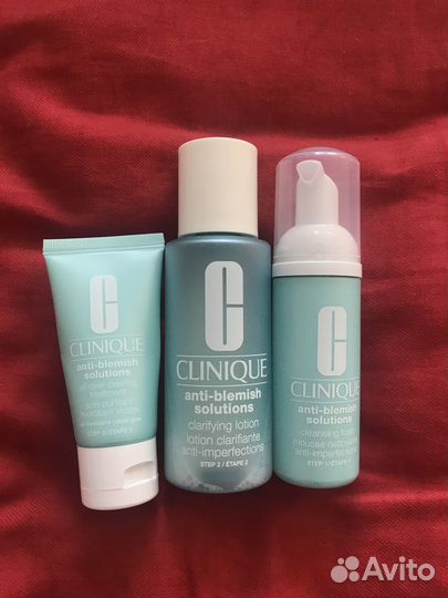 Набор системы ухода за проблемной кожей Clinique