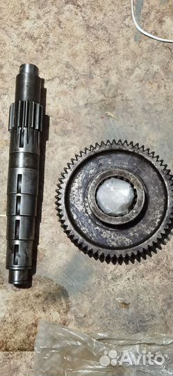 Промежуточный вал кпп ямз маз