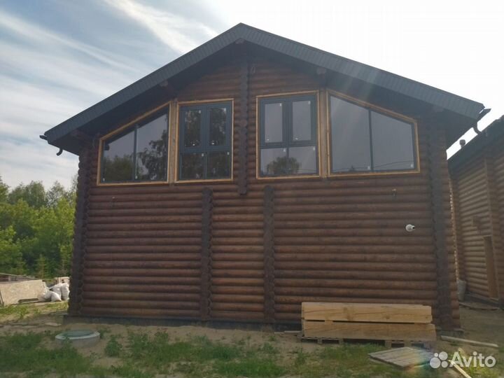 Сборка срубов