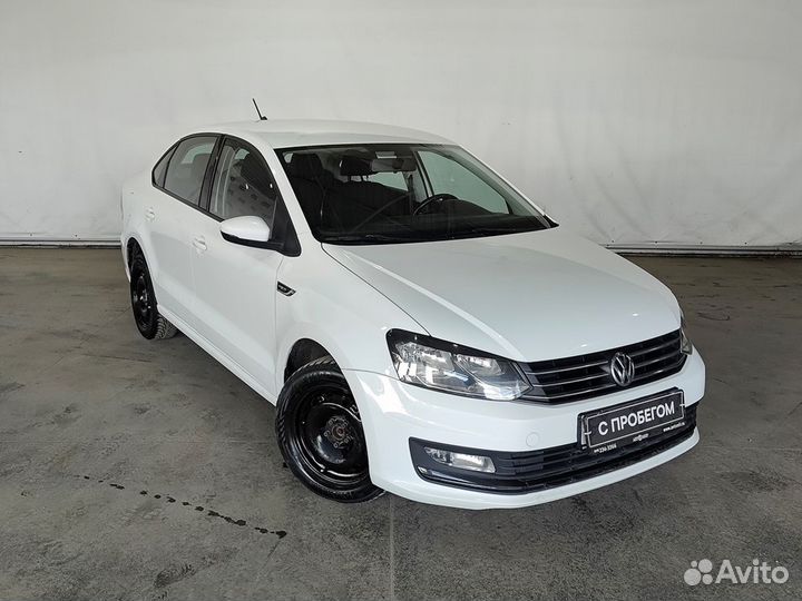 Volkswagen Polo 1.6 AT, 2020, 106 789 км