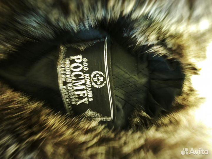 Шуба мутоновая с чернобуркой