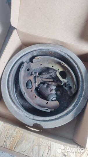 Тормозной барабан, задние колодки ваз