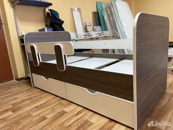 Детская кровать софа с ящиками новая кроватка тахт