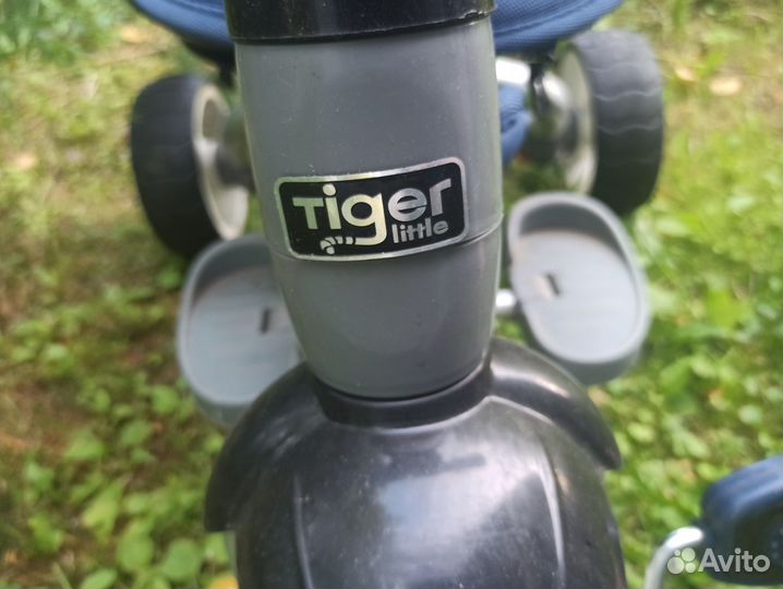 Велосипед трехколесный с ручкой Tigger little