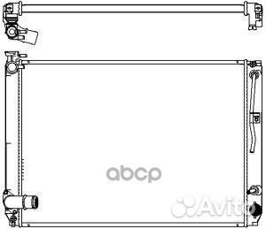 Радиатор lexus RX300