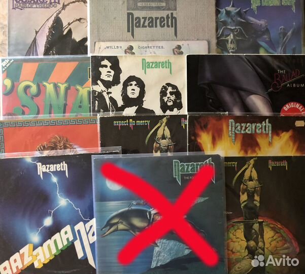 Nazareth фирменные пластинки