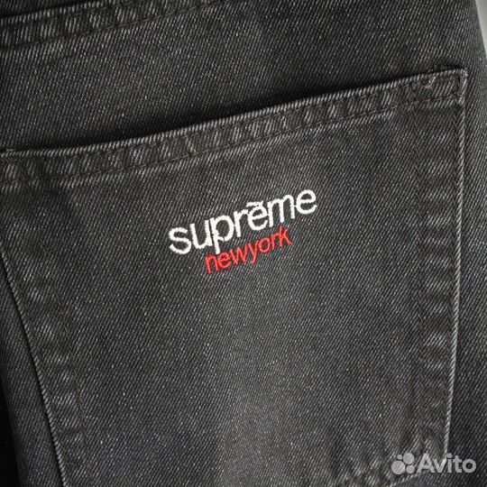 Джинсовые шорты Supreme SS24 Week 11 Baggy Denim