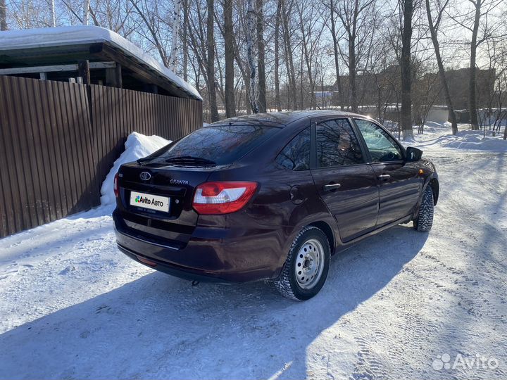 LADA Granta 1.6 МТ, 2017, 126 000 км