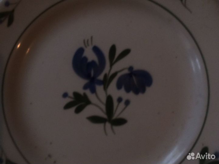 Блюдца Тарелки Винтаж