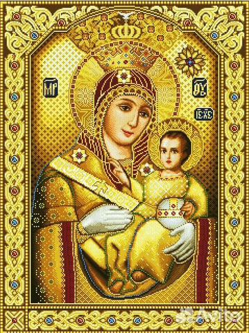 Иконы, схемы для вышивки крестом