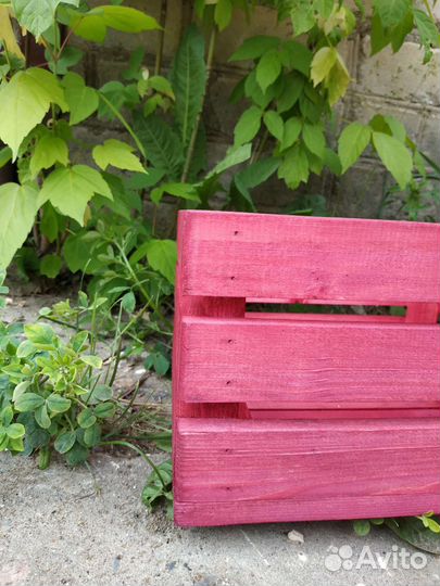 Деревянный ящик для подарка 30*26.5*16.5