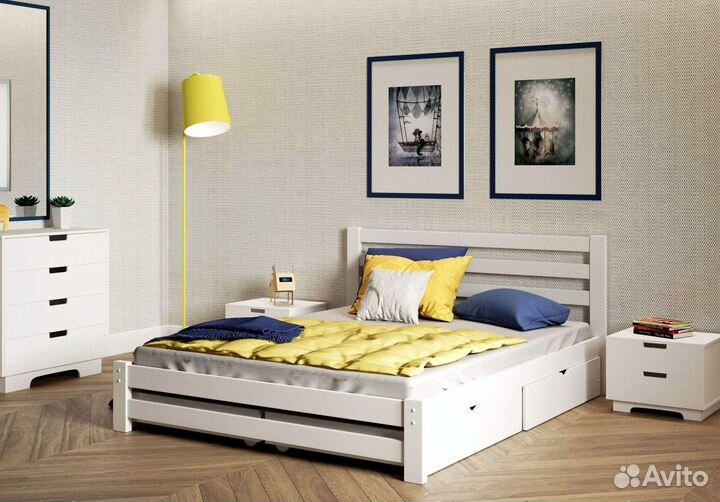 Кровать двухспальная IKEA