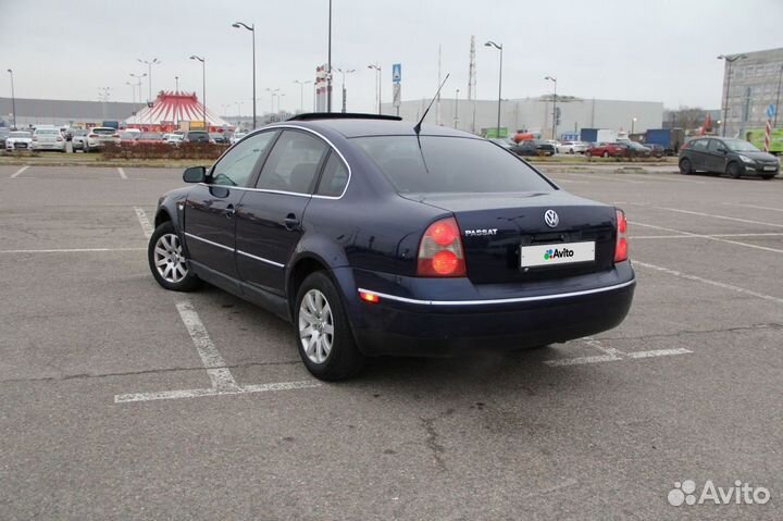 Volkswagen Passat 1.8 AT, 2002, 250 000 км