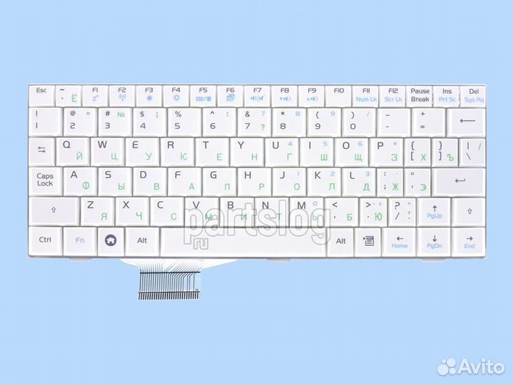 Клавиатура для Asus Eee PC 700 702 900 901 Белая