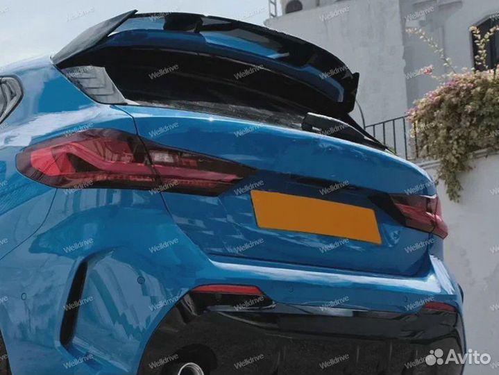 Спойлер BMW 1 F40 HB M Sport черный глянец