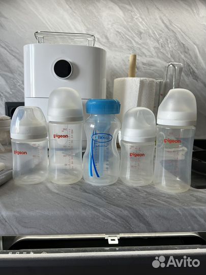 Бутылочки и поильник pigeon dr browns чехол IKEA