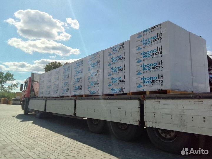 Газобетон Бонолит с Доставкой GZB-6334