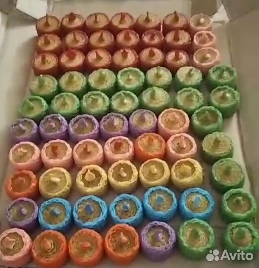 Свечи ручной работы в ассортименте