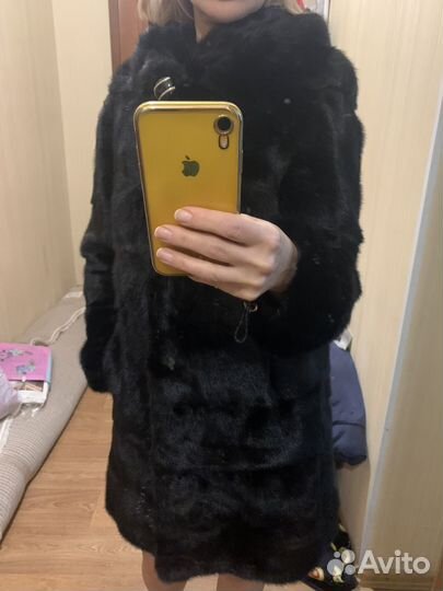 Шуба норковая трансформер 40-42