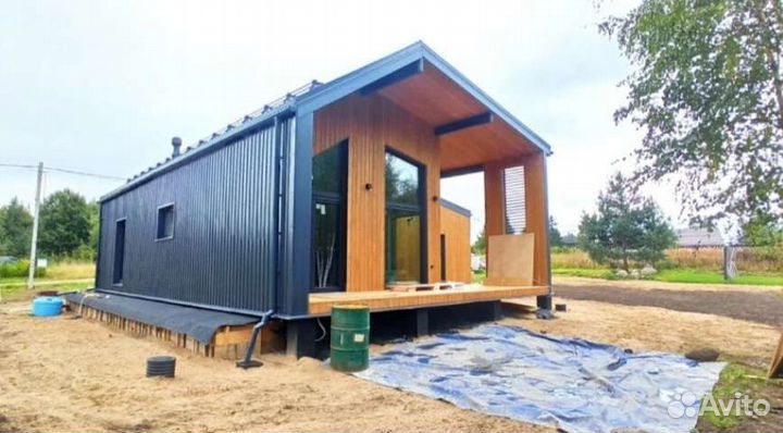 Дом в стиле барнхаус