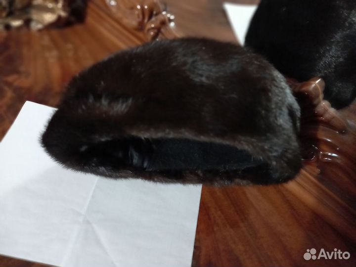 Мужская меховая кепка