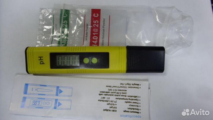 PH Метр измеряет качество воды Новый