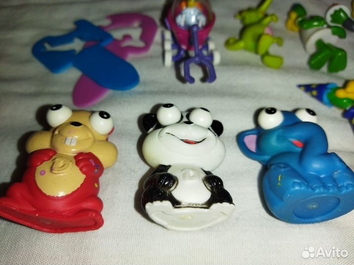 Игрушки Растишка Дино сюрприз старые